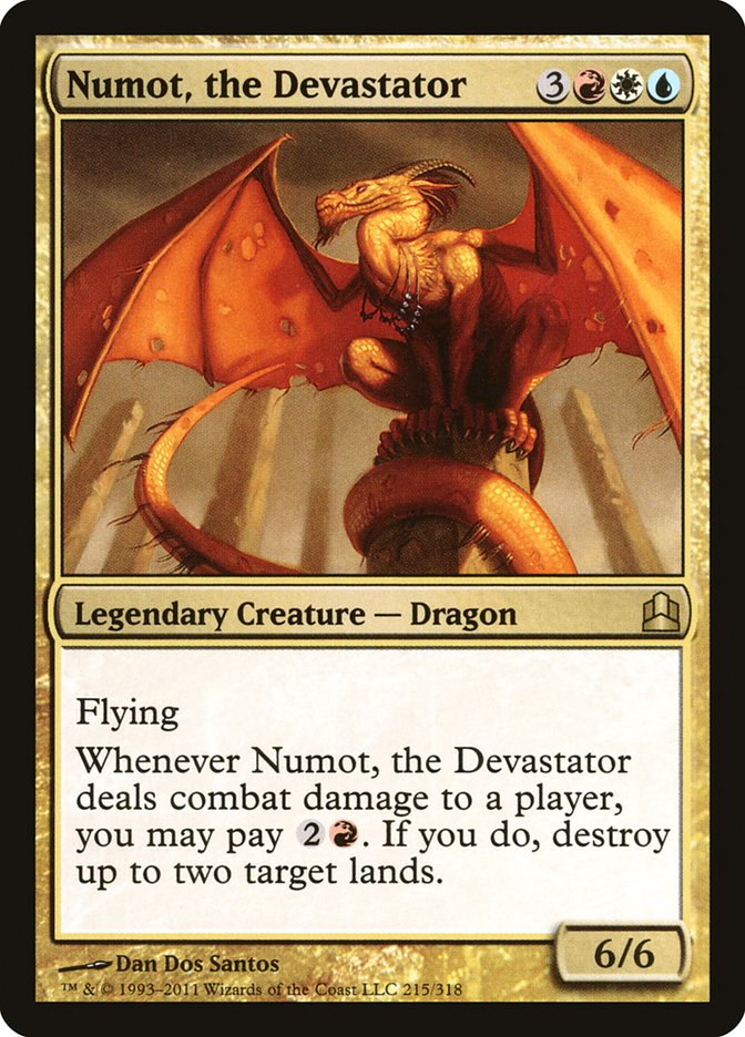 Magic | Numot, the Devastator [Commander 2011] | The Nerd Merchant