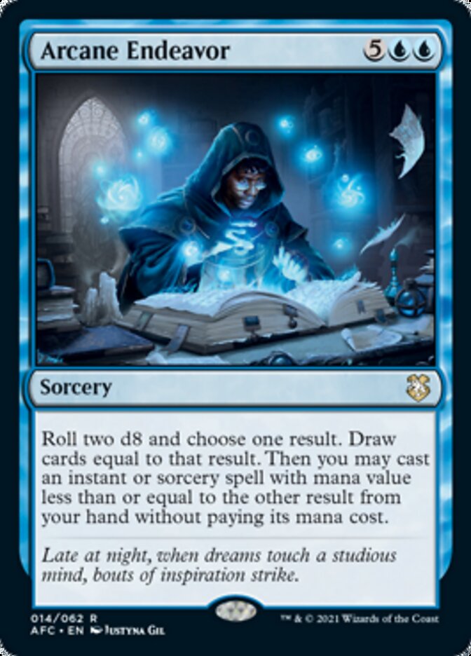 Magic | Arcane Endeavor [Dungeons & Dragons: Adventures in the Forgotten Realms Commander] | The Nerd Merchant