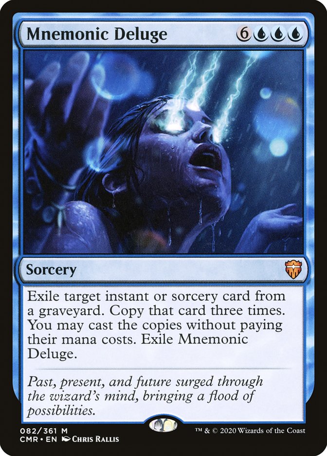 Magic | Mnemonic Deluge [Commander Legends] | The Nerd Merchant