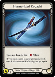 Flesh and Blood TCG | Harmonized Kodachi // Katsu, the Wanderer [WTR078 // WTR076] (Welcome to Rathe)  1st Edition Normal | The Nerd Merchant