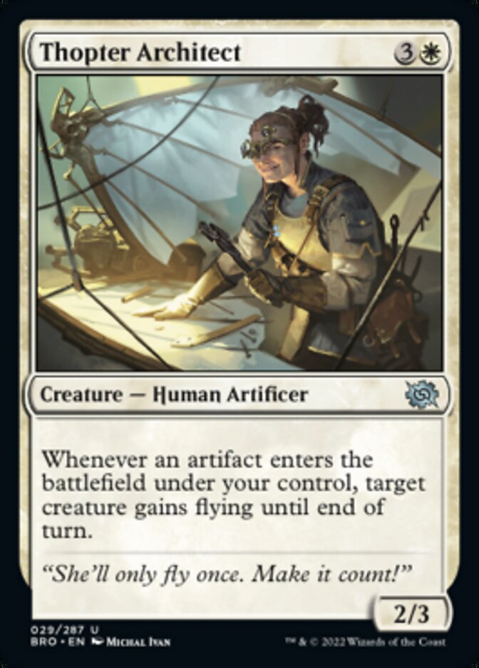 Magic | Thopter Architect [The Brothers' War] | The Nerd Merchant