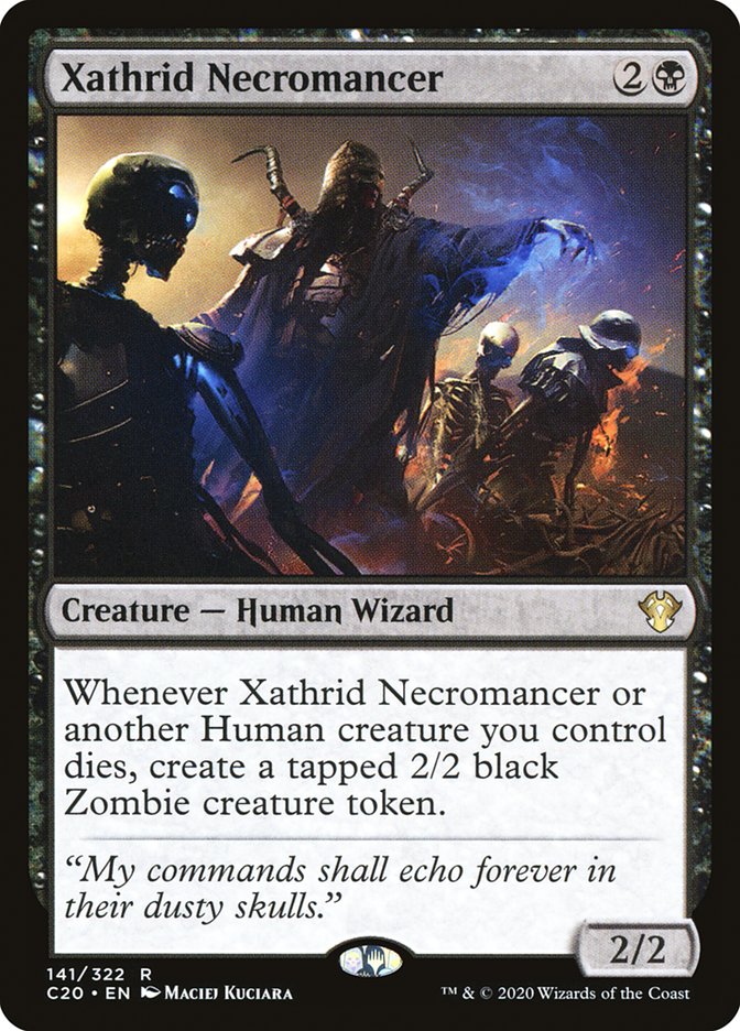 Magic | Xathrid Necromancer [Commander 2020] | The Nerd Merchant