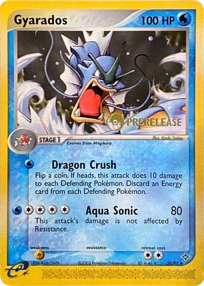 Pokemon | Gyarados (32/97) (Prerelease Promo) [EX: Dragon] | The Nerd Merchant
