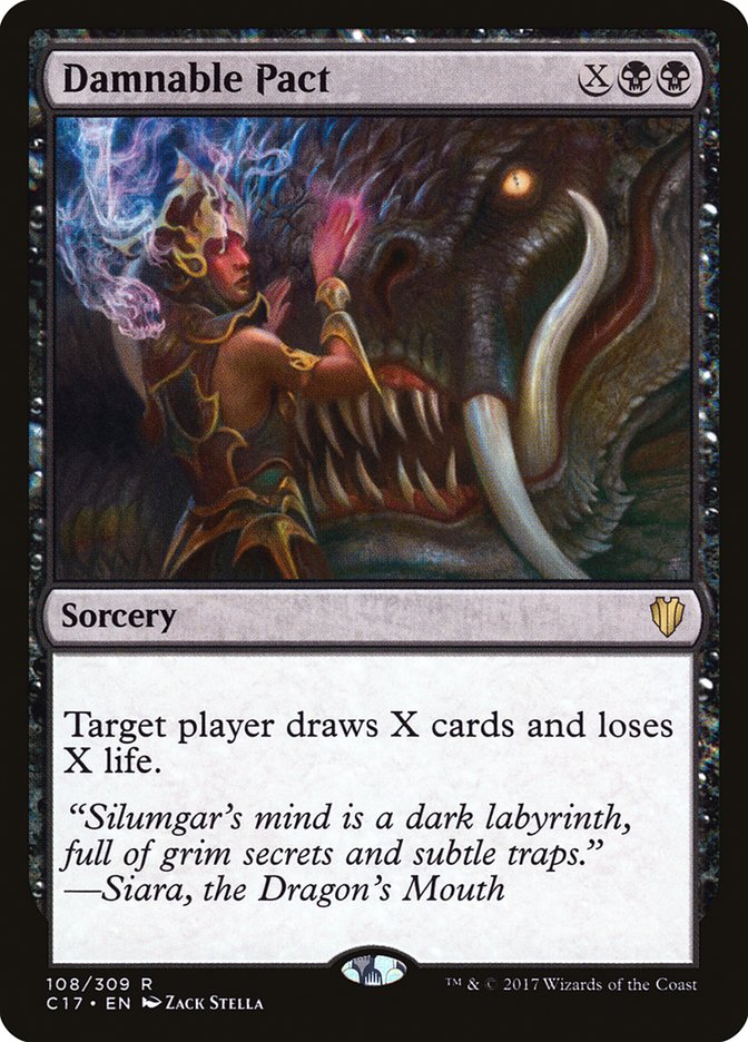 Magic | Damnable Pact [Commander 2017] | The Nerd Merchant