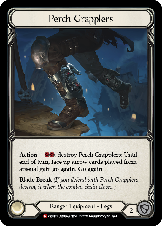 Flesh and Blood TCG | Perch Grapplers [CRU122] (Crucible of War)  1st Edition Cold Foil | The Nerd Merchant