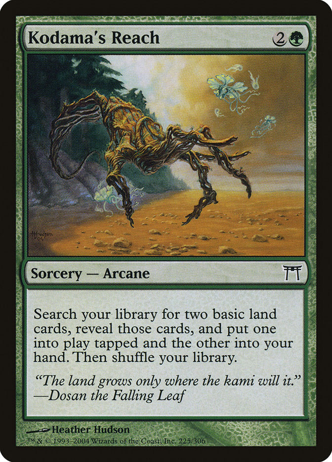 Magic | Kodama's Reach [Champions of Kamigawa] | The Nerd Merchant