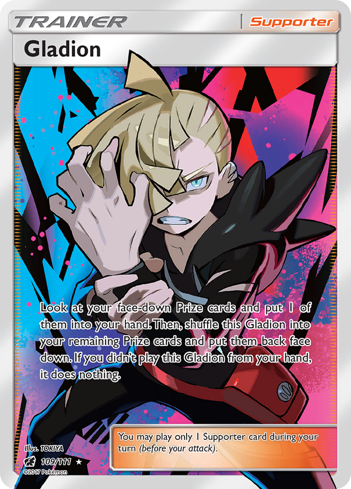 Pokemon | Gladion (109/111) [Sun & Moon: Crimson Invasion] | The Nerd Merchant