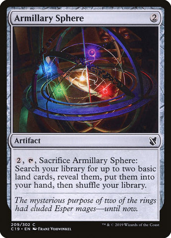 Magic | Armillary Sphere [Commander 2019] | The Nerd Merchant