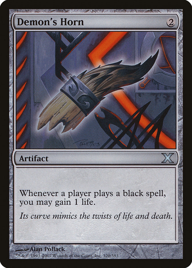 Magic | Demon's Horn [Tenth Edition] | The Nerd Merchant