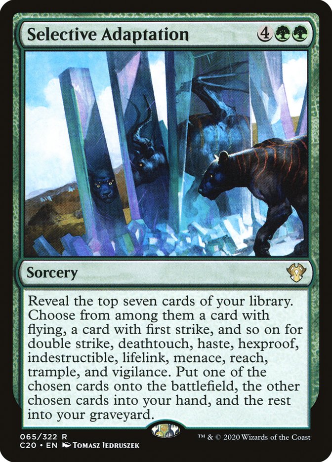 Magic | Selective Adaptation [Commander 2020] | The Nerd Merchant