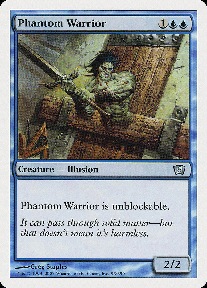 Magic | Phantom Warrior [Eighth Edition] | The Nerd Merchant