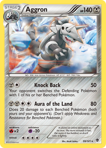 Pokemon | Aggron (59/101) [Black & White: Plasma Blast] | The Nerd Merchant