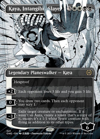 Kaya, Intangible Slayer (Borderless Manga) [Phyrexia: All Will Be One]