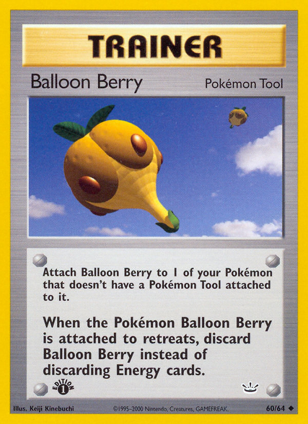 Pokemon | Balloon Berry (60/64) [Neo Revelation 1st Edition] | The Nerd Merchant