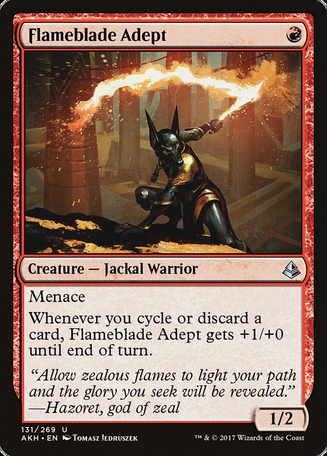 Magic | Flameblade Adept [Amonkhet] | The Nerd Merchant