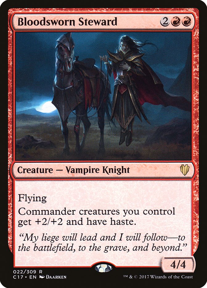 Magic | Bloodsworn Steward [Commander 2017] | The Nerd Merchant