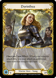 Flesh and Blood TCG | Dorinthea // Dorinthea Ironsong [WTR114-T // WTR113-T] (Welcome to Rathe)  Alpha Print Normal | The Nerd Merchant