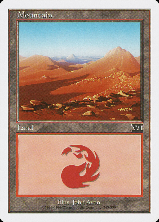 Magic | Mountain (345) [Classic Sixth Edition] | The Nerd Merchant