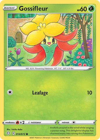 Pokemon | Gossifleur (014/072) [Sword & Shield: Shining Fates] | The Nerd Merchant