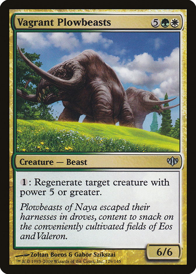 Magic | Vagrant Plowbeasts [Conflux] | The Nerd Merchant
