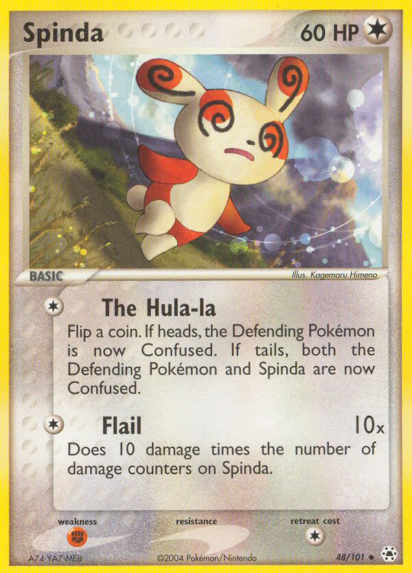 Pokemon | Spinda (48/101) [EX: Hidden Legends] | The Nerd Merchant