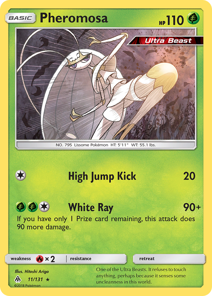 Pokemon | Pheromosa (11/131) [Sun & Moon: Forbidden Light] | The Nerd Merchant