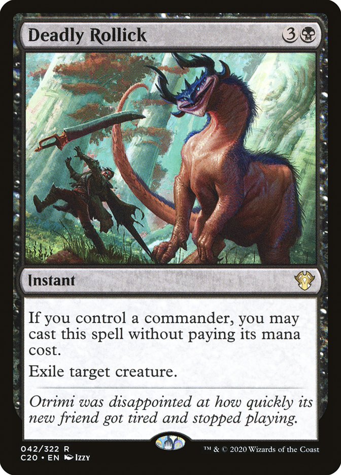 Magic | Deadly Rollick [Commander 2020] | The Nerd Merchant