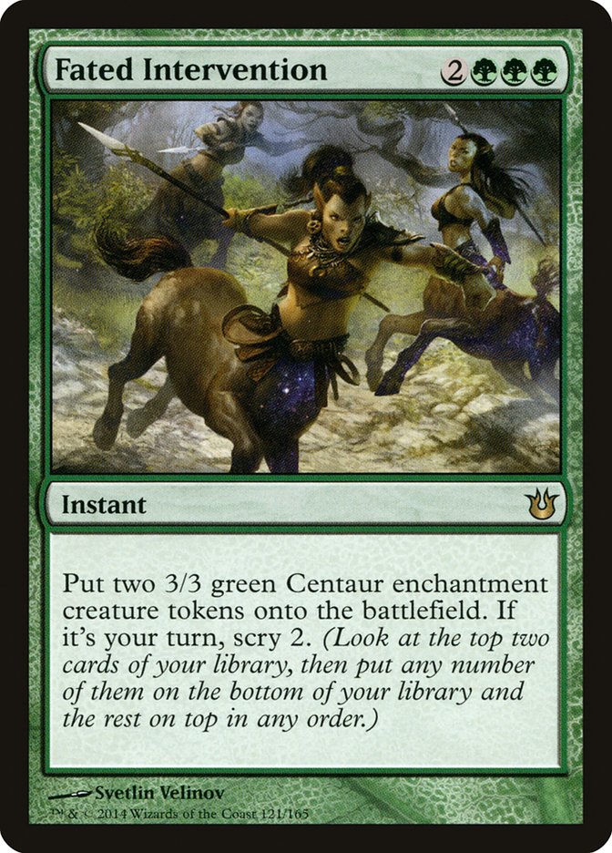 Magic | Fated Intervention [Born of the Gods] | The Nerd Merchant