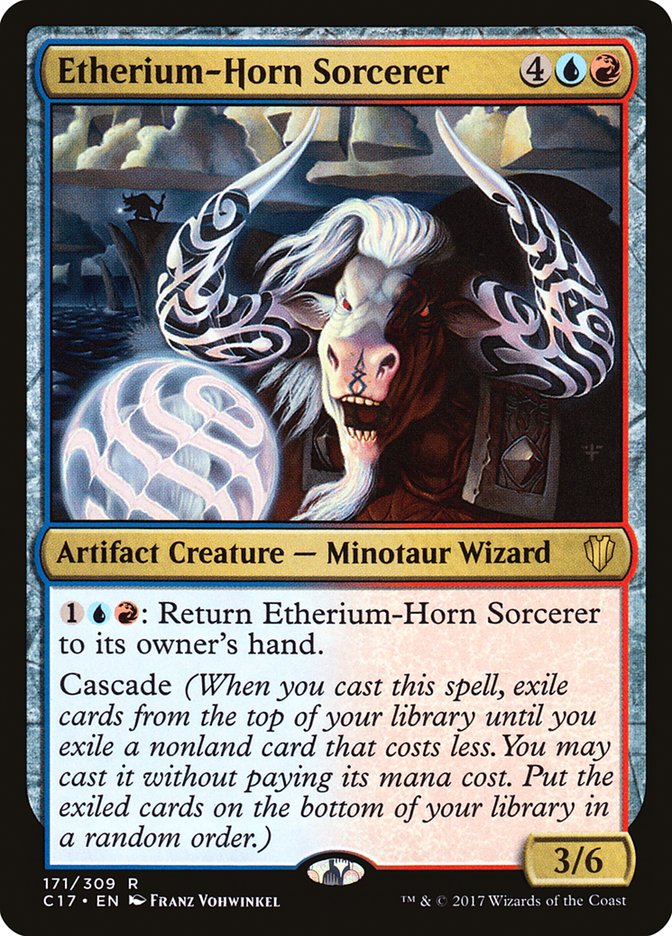 Magic | Etherium-Horn Sorcerer [Commander 2017] | The Nerd Merchant