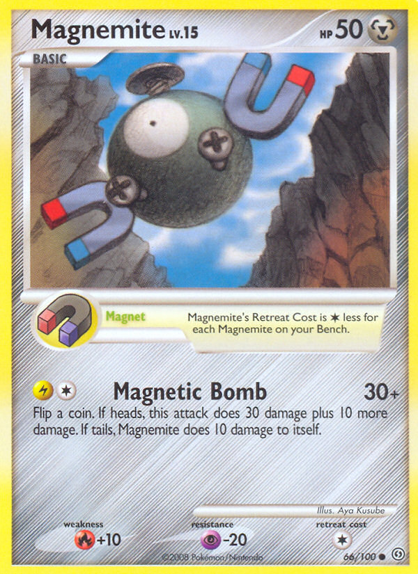 Pokemon | Magnemite (66/100) [Diamond & Pearl: Stormfront] | The Nerd Merchant