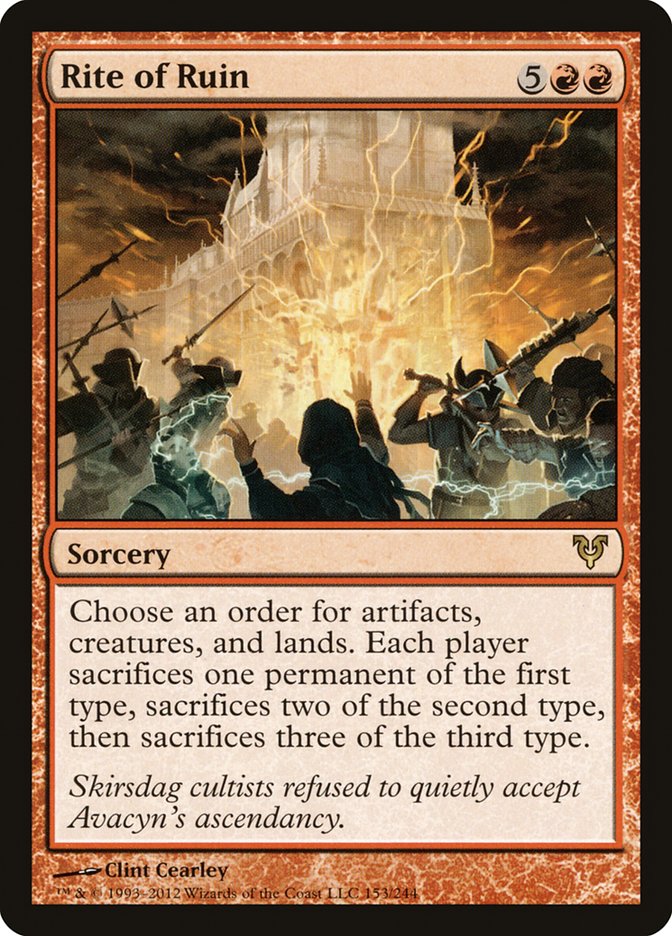 Magic | Rite of Ruin [Avacyn Restored] | The Nerd Merchant