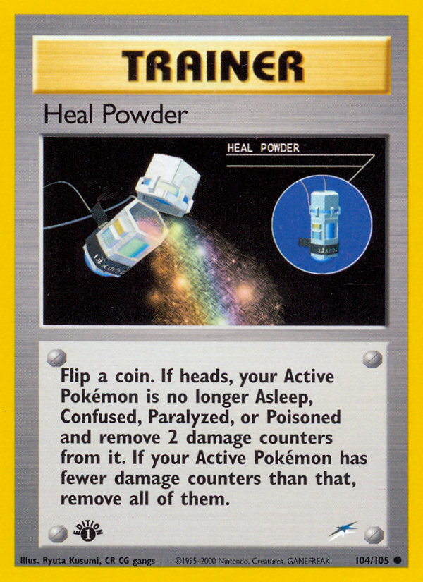 Pokemon | Heal Powder (104/105) [Neo Destiny 1st Edition] | The Nerd Merchant