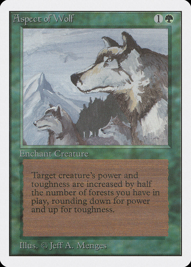 Magic | Aspect of Wolf [Unlimited Edition] | The Nerd Merchant