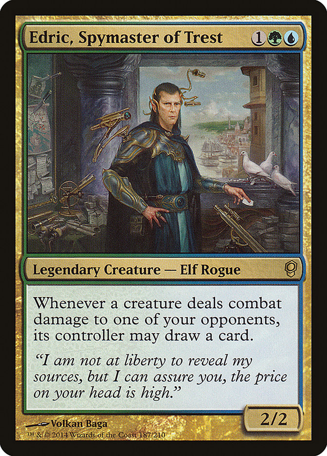 Magic | Edric, Spymaster of Trest [Conspiracy] | The Nerd Merchant