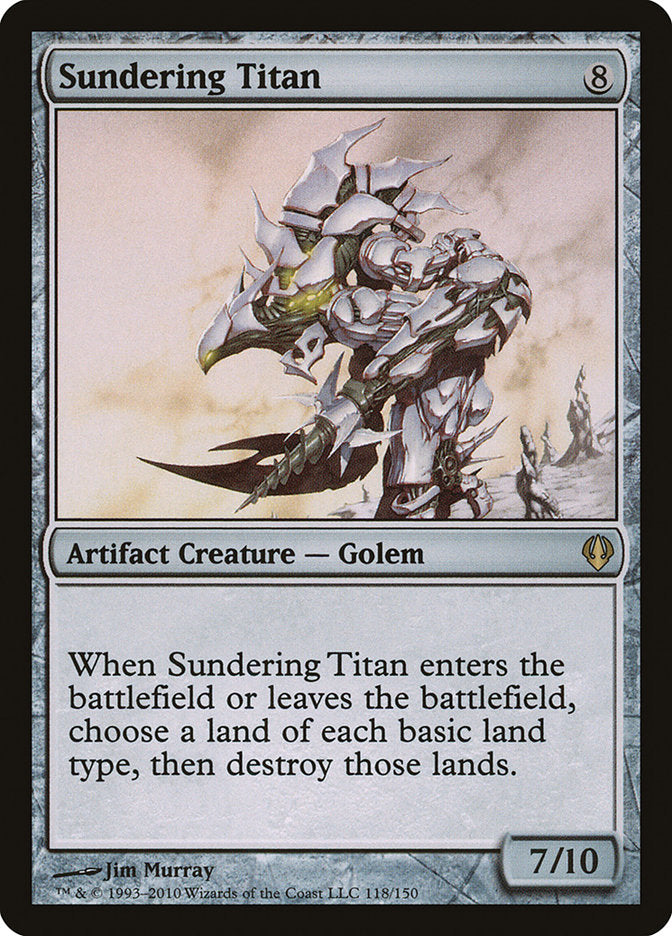 Magic | Sundering Titan [Archenemy] | The Nerd Merchant