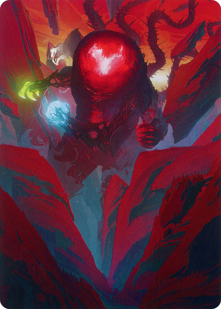Magic | Omnath, Locus of All Art Card (62) [March of the Machine Art Series] | The Nerd Merchant