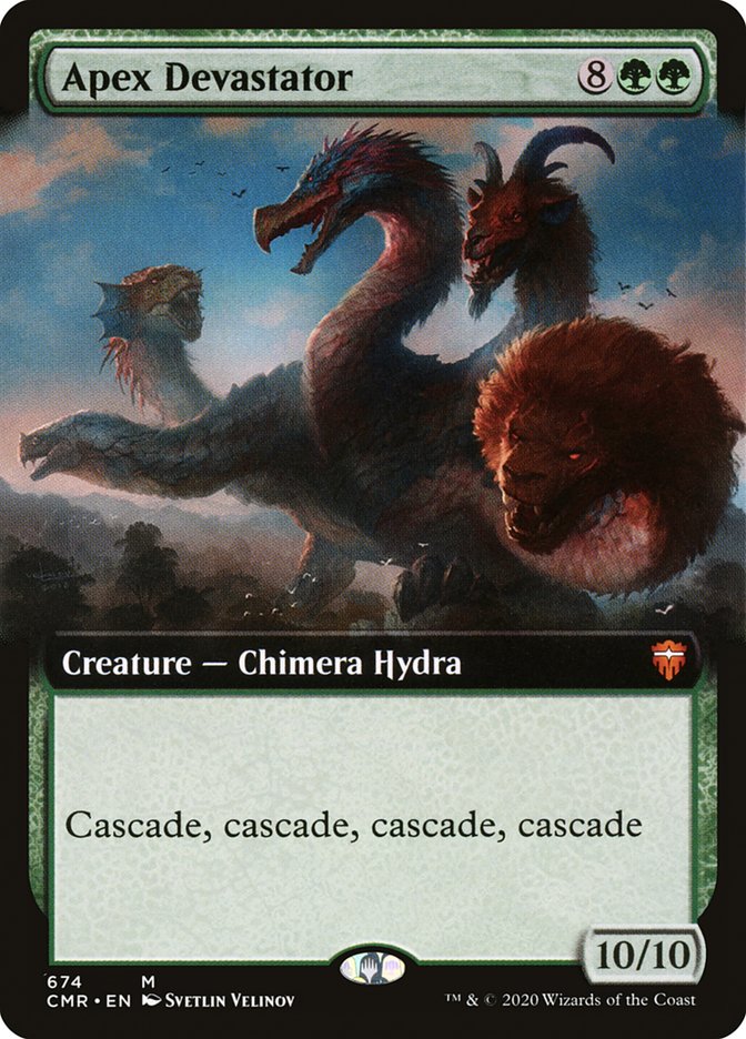 Magic | Apex Devastator (Extended Art) [Commander Legends] | The Nerd Merchant