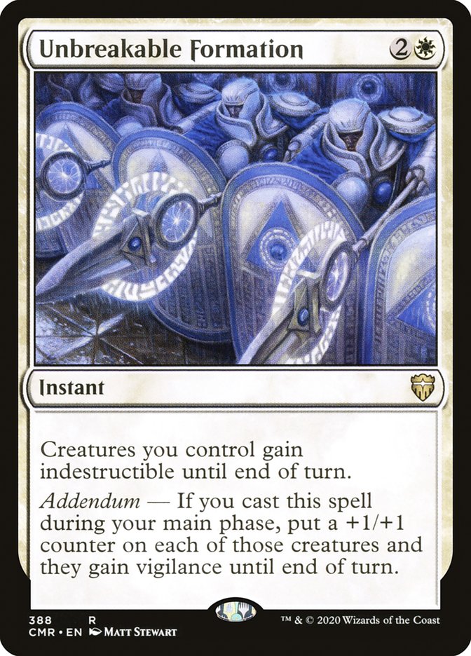 Magic | Unbreakable Formation [Commander Legends] | The Nerd Merchant