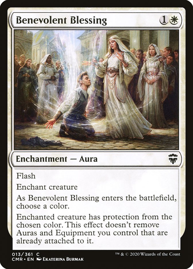 Magic | Benevolent Blessing [Commander Legends] | The Nerd Merchant