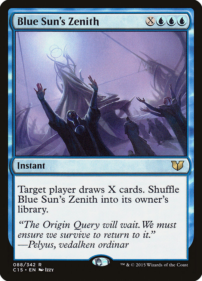 Magic | Blue Sun's Zenith [Commander 2015] | The Nerd Merchant