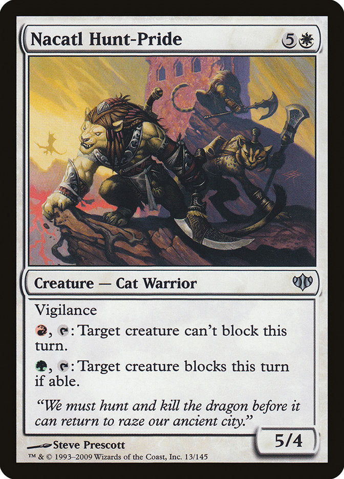 Magic | Nacatl Hunt-Pride [Conflux] | The Nerd Merchant
