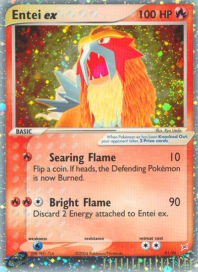 Pokemon | Entei ex (91/95) [EX: Team Magma vs Team Aqua] | The Nerd Merchant