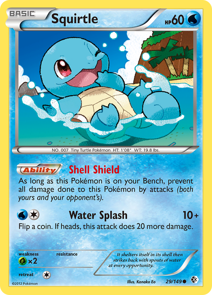 Pokemon | Squirtle (29/149) [Black & White: Boundaries Crossed] | The Nerd Merchant