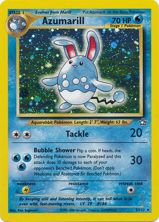 Pokemon | Azumarill (2/111) [Neo Genesis Unlimited] | The Nerd Merchant