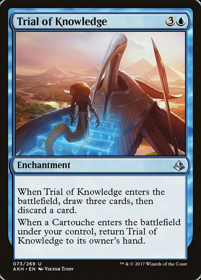 Magic | Trial of Knowledge [Amonkhet] | The Nerd Merchant