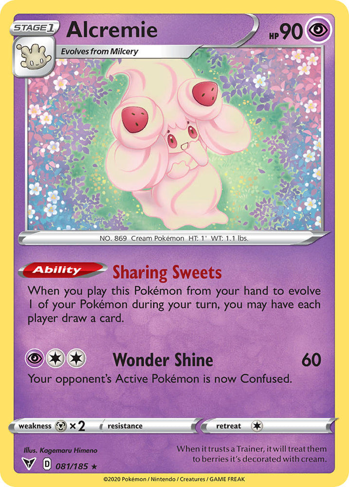 Pokemon | Alcremie (081/185) [Sword & Shield: Vivid Voltage] | The Nerd Merchant