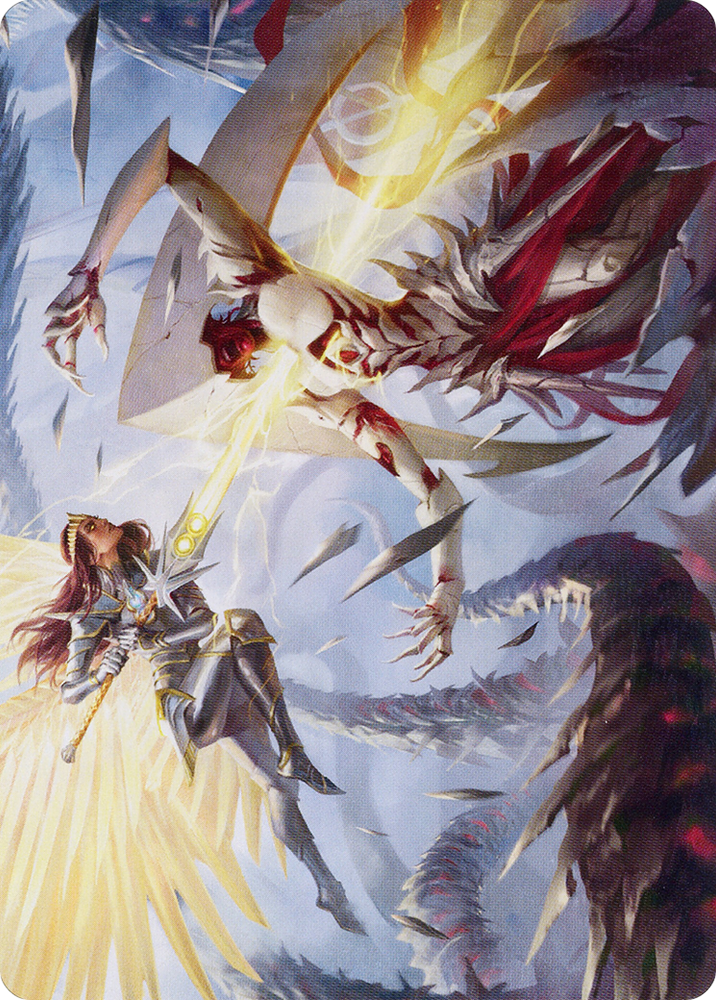 Magic | Elspeth's Smite Art Card [March of the Machine Art Series] | The Nerd Merchant
