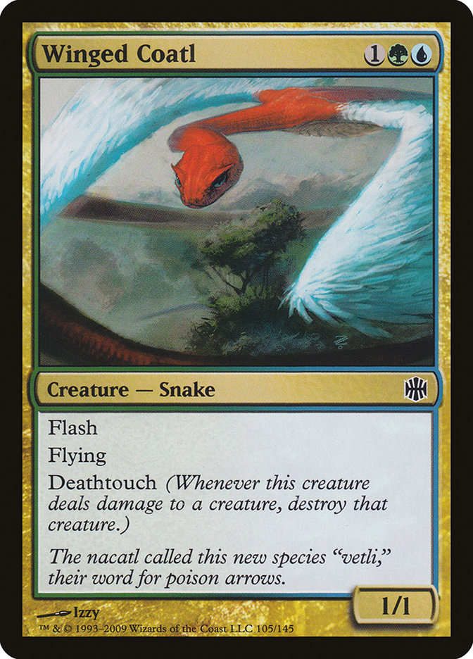 Magic | Winged Coatl [Alara Reborn] | The Nerd Merchant