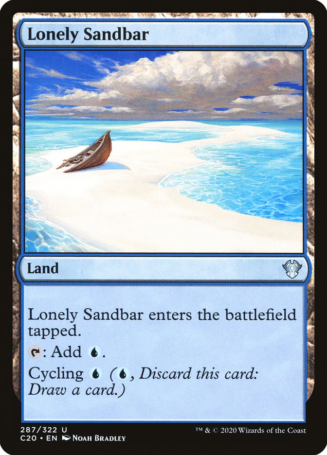 Magic | Lonely Sandbar [Commander 2020] | The Nerd Merchant