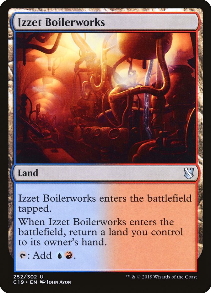 Magic | Izzet Boilerworks [Commander 2019] | The Nerd Merchant